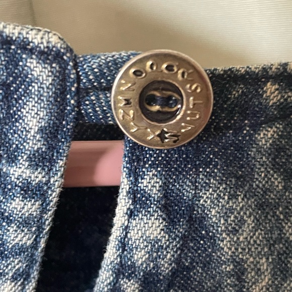 Vintage Distressed Cowgirl Western Line Dancing Denim Top Embroidered - Picture 13 of 15